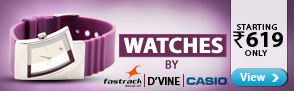 Watches From Rs. 619 ? Fastrack, Casio and more
