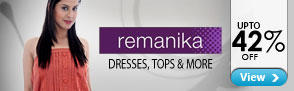 Upto 42% off Remanika Dresses & Tops