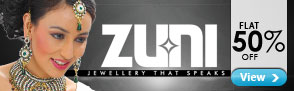 Flat 50% off on Zuni Jewellery