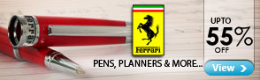 Upto 55% off Ferrari Pens, Planners & more