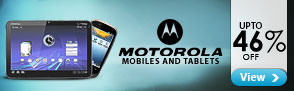 Upto 46% off Motorola Mobiles and Tablets