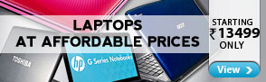 Laptop at affordable prices ? Starting Rs. 13499