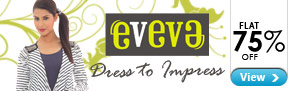 Flat 75% off Eveva women wear