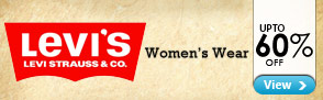 Upto 60% off Levi?s Women Wear