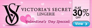 Flat 30% off on Victoria Secrets Valentines days special Lingerie