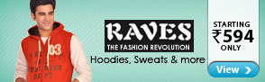 Raves Hoodies & Sweats starting Rs.594 only