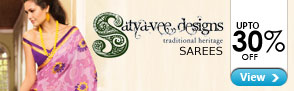 Satyavee Designer Sarees Upto 30% off