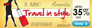 Upto 35% off on Travel Bags from Ambest, Ananta & more