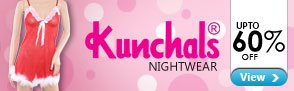 Upto 60% off Kunchals Nightwear