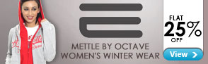 Flat 25% off on Mettle by Octave Women?s Winter Wear