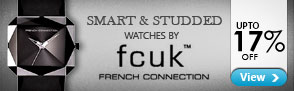 Upto 17% off FCUK Luxury Watches
