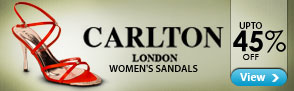 Upto 45% off Carlton London Women Sandals