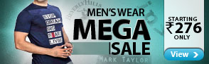 Mega Sale Men's Wearv - Starting Rs. 276