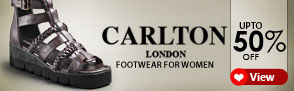 Carlton London ? Upto 50% off
