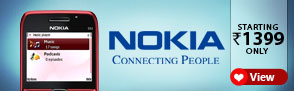Nokia Mobiles ? Starting at Rs.1399