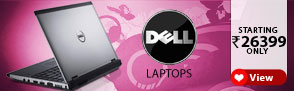 Dell Laptops ? starting Rs. 26,399