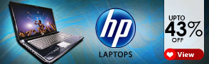 HP Laptops upto 43% off.