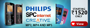 Mp3, Mp4 and Mp5 players starting Rs.1520 Only