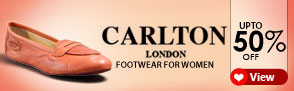 Carlton London footwear for women upto 50% off.