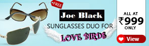 Joe black sunglasses at Rs 999