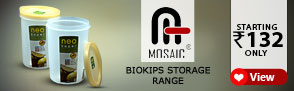Mosaic Biokips storage range starting at Rs.132 only