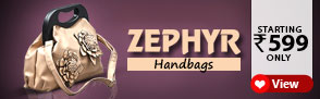 Zephyr Handbags starting at Rs.599 only