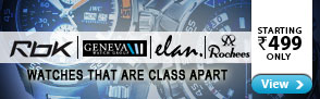 Classic watches from Reebok, Elan & more ? starting at Rs.449