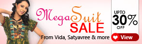 Mega Suit Sale-Upto 30% off