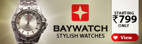 Baywatch Stylish Watches Starting Rs 799