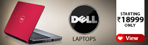 Laptops From Dell Starting Rs 18999