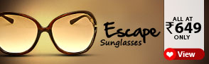 Escape Sunglasses ? All at Rs.649