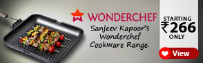 Sanjeev Kapoor?s Wonderchef Cooking Range ? Starting Rs.266