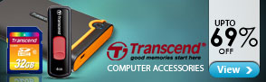 Upto 69% off Transcend Computer Accessories 