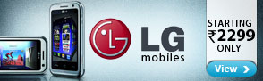 LG mobiles Starting Rs.2299