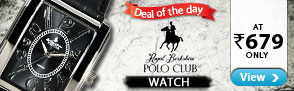 Deal of the Day Polo Club Watch at Rs. 679