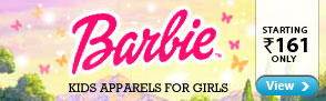 Barbie kids Apparels for Girls Starting Rs. 161