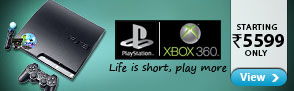 16.	Gaming Consoles ? XBOx, Play station and  more ? Starting Rs. 5599