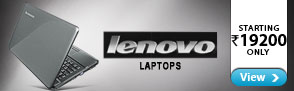 Lenovo laptops starting at Rs.19,200