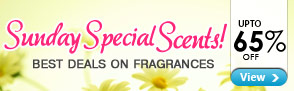 Sunday Special Perfumes ? Upto 65% off