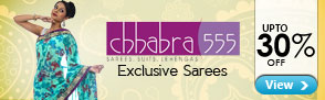 Upto 30% off on Chabra 555 exclusive sarees