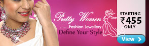 Pretty Women Fashion Jewelry starting at Rs.455 only