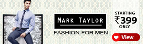 Mark Taylor mens apparel starting Rs.399 only