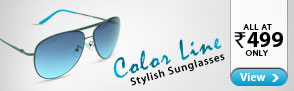 Colorline Stylish Sunglasses- All at Rs 499 only