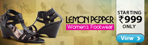 Lemon Pepper Women footwear starting at Rs.999 only