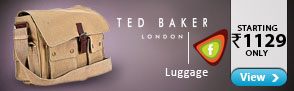 Ted Baker Luggage starting at Rs.1129 only