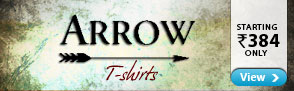 2.	Arrow T-shirts for men ? Starting Rs. 384