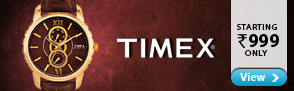 3.	Timex Watches ? Starting Rs. 999