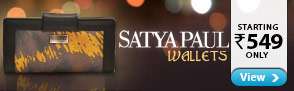 1.	Satya Paul Wallets ? Starting Rs. 549 