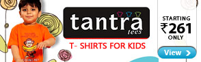 6.	Tantra kids tshirts ? Starting Rs. 261