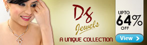 Upto 64% off unique jewellery from DJ Jewels 